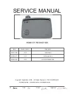 Optoma GT-7000 Service Manual preview