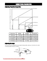 Preview for 8 page of Optoma GT100 Handleiding