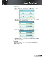 Preview for 37 page of Optoma GT1080 Manual