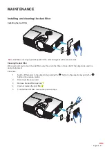 Предварительный просмотр 41 страницы Optoma GT1080Darbee User Manual