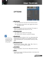 Preview for 37 page of Optoma GT750E User Manual