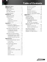 Optoma GT760 User Manual preview