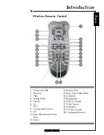 Предварительный просмотр 9 страницы Optoma H27 User Manual