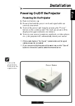 Preview for 11 page of Optoma H30A Manual