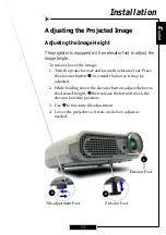 Preview for 13 page of Optoma H30A Manual