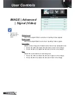 Предварительный просмотр 40 страницы Optoma HD131Xw User Manual