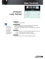 Предварительный просмотр 51 страницы Optoma HD131Xw User Manual