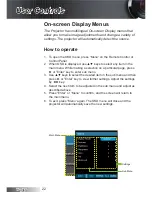 Preview for 22 page of Optoma HD33 User Manual