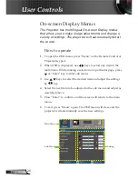 Предварительный просмотр 20 страницы Optoma HD640 User Manual