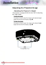 Предварительный просмотр 18 страницы Optoma HD8600 User Manual