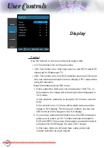 Предварительный просмотр 32 страницы Optoma HD8600 User Manual