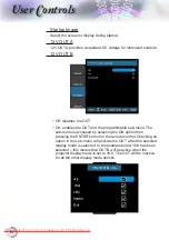 Предварительный просмотр 36 страницы Optoma HD8600 User Manual