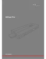 Предварительный просмотр 1 страницы Optoma hdcast pro User Manual