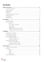 Preview for 2 page of Optoma ML1050ST+ User Manual