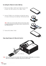 Preview for 16 page of Optoma ML1050ST+ User Manual