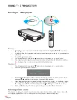 Предварительный просмотр 18 страницы Optoma ML330 User Manual