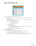 Предварительный просмотр 21 страницы Optoma ML330 User Manual