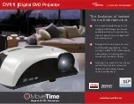 Optoma MovieTime DV11 Brochure & Specs предпросмотр