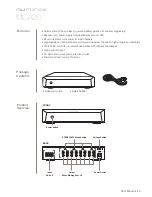 Предварительный просмотр 3 страницы Optoma NU FORCE MCA30 User Manual