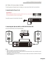 Предварительный просмотр 4 страницы Optoma nu force STA200 User Manual