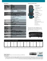 Предварительный просмотр 5 страницы Optoma Optoma EX525ST Brochure & Specs