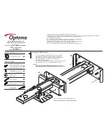 Optoma OWM1000 Mounting Instructions preview