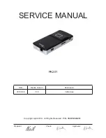 Preview for 1 page of Optoma Pico PK201 Service Manual