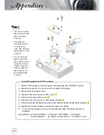 Предварительный просмотр 44 страницы Optoma Projector with lens cap User Manual