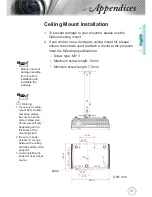 Предварительный просмотр 51 страницы Optoma Projector with lens cap User Manual