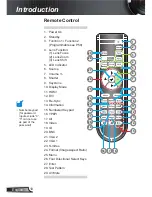 Preview for 10 page of Optoma Projector with lens cover User Manual