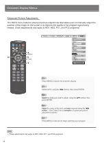 Preview for 33 page of Optoma RD50A Owner'S Manual