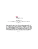 Предварительный просмотр 6 страницы Optoma S316 Brochure & Specs