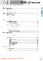 Optoma TH1060 User Manual preview