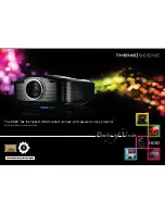 Optoma Theme Scene HD82 Brochure & Specs предпросмотр