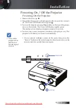 Предварительный просмотр 15 страницы Optoma TS725 User Manual