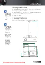 Предварительный просмотр 59 страницы Optoma TS725 User Manual