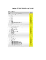 Optoma TW6000 Code List preview