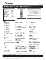 Предварительный просмотр 2 страницы Optoma TW675UTI-3D Datasheet