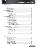 Предварительный просмотр 1 страницы Optoma TX615-3D User Manual