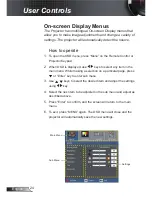 Предварительный просмотр 24 страницы Optoma TX615-3D User Manual