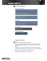 Предварительный просмотр 52 страницы Optoma TX615-3D User Manual