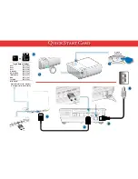 Optoma TX776 Quick Start Card предпросмотр