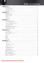 Preview for 1 page of Optoma TX779 Manual