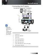 Предварительный просмотр 13 страницы Optoma TX779P-3D User Manual