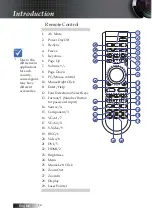 Предварительный просмотр 12 страницы Optoma TX785 Manual