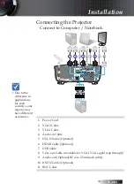 Предварительный просмотр 13 страницы Optoma TX785 Manual