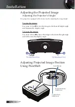 Предварительный просмотр 20 страницы Optoma TX785 Manual