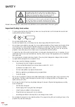 Предварительный просмотр 4 страницы Optoma UHD300x Manual