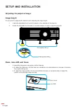 Предварительный просмотр 16 страницы Optoma UHD40 Manual