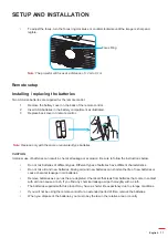 Предварительный просмотр 17 страницы Optoma UHD40 Manual